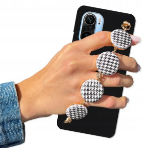 Etui Mat Czarne BLINK do XIAOMI REDMI K40 Pepitka