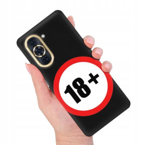 Etui MAT Czarne do HUAWEI NOVA 10 PRO Modne Wzory