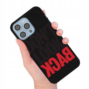 Etui MAT Czarne do IPHONE 14 PRO MAX Modne Wzory