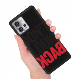 Etui MAT Czarne do MOTOROLA EDGE 30 FUSION Wzory