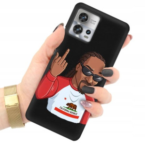 Etui Mat Czarne do MOTOROLA EDGE 30 FUSION Wzory