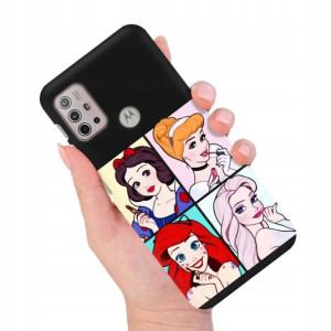 Etui MAT Czarne do MOTOROLA G10 POWER Modne Wzory