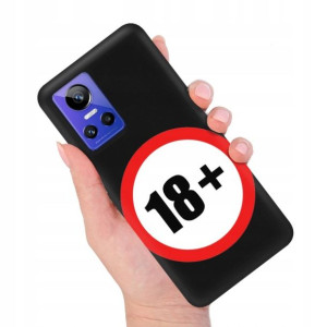 Etui MAT Czarne do REALME GT NEO 3 5G Modne Wzory
