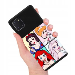 Etui MAT Czarne do SAMSUNG NOTE 10 LITE Top Wzory
