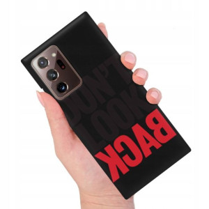 Etui MAT Czarne do SAMSUNG NOTE 20 ULTRA Top Wzory