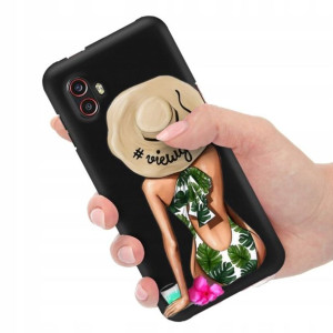 Etui Mat Czarne do SAMSUNG XCOVER PRO 2 Seriale Wz