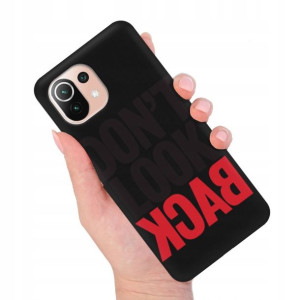 Etui MAT Czarne do XIAOMI MI 11 LITE 5G Top Wzory