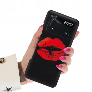 Etui Mat Czarne do XIAOMI POCO M4 PRO 4G Wiosna Wz