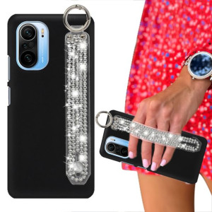Etui Mat Czarne do XIAOMI REDMI K40 PRO Cyrkonie