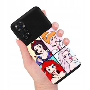 Etui MAT Czarne do XIAOMI REDMI NOTE 11 4G Wzory