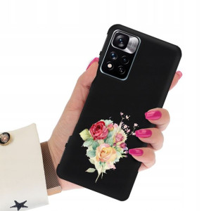 Etui Mat Czarne do XIAOMI REDMI NOTE 11 PRO 5G Wz