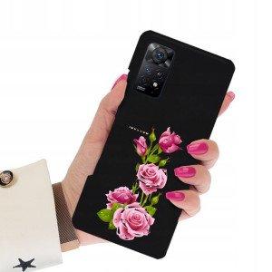 Etui Mat Czarne do XIAOMI REDMI NOTE 11 Wiosna Wz