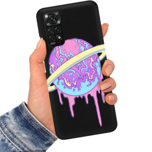 Etui Mat Czarne do XIAOMI REDMI NOTE 11s 4G Wzory