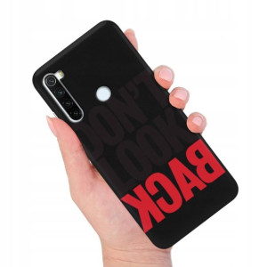 Etui MAT Czarne do XIAOMI REDMI NOTE 8T Top Wzory