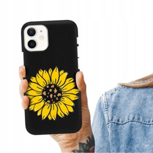 Etui Mat CZARNY do IPHONE 12 MINI Serialowe Wzory
