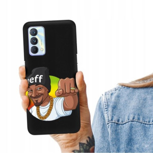 Etui Mat CZARNY do REALME GT MASTER 5G Zabawne Wz