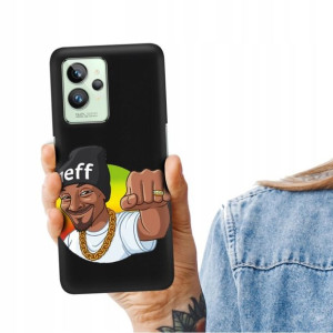 Etui Mat CZARNY do REALME GT2 PRO 5G Serialowe Wz