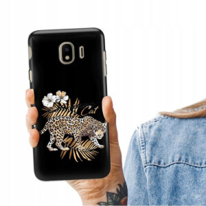 Etui Mat CZARNY do SAMSUNG J4 2018 Snoop Dog Wzory