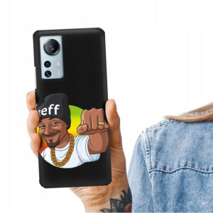 Etui Mat CZARNY do XIAOMI 12 LITE Snoop Dog Wzory