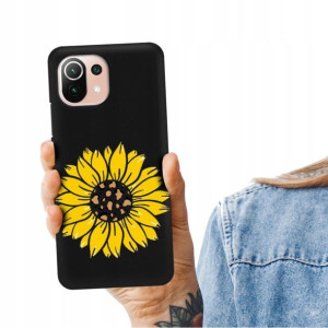 Etui Mat CZARNY do XIAOMI MI 11 LITE 4G Case Wz