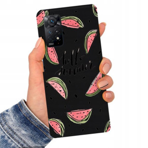 Etui Mat Czarny do XIAOMI REDMI NOTE 11 Top Wzory