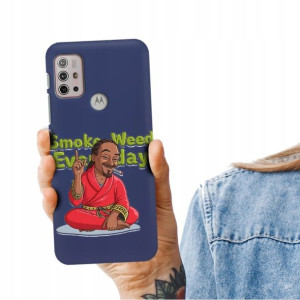 Etui Mat GRANAT do MOTOROLA G10 POWER Zabawne Wz