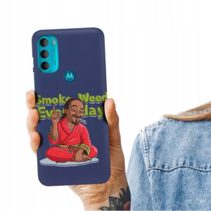 Etui Mat GRANAT do MOTOROLA G71 5G Serialowe Wzory