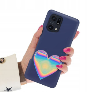 Etui Mat Granat do OPPO FIND X5 PRO Wiosna Wzory