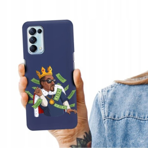 Etui Mat GRANAT do OPPO RENO 5 4G Serialowe Wzory