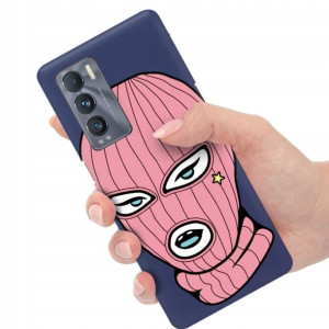 Etui Mat Granat do REALME GT EXPLORER MASTER Wzory