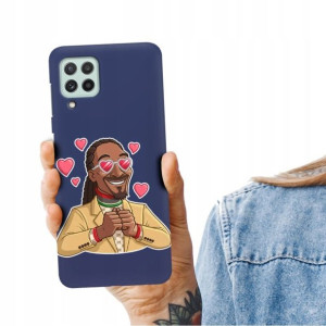 Etui Mat GRANAT do SAMSUNG A22 4G Serialowe Wzory