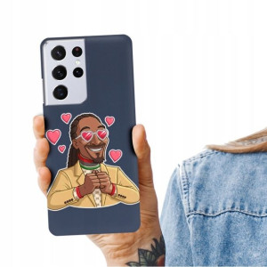 Etui Mat GRANAT do SAMSUNG S21 ULTRA Zabawne Wzory