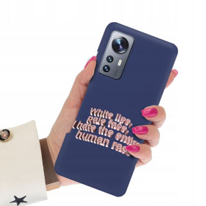 Etui Mat Granat do XIAOMI 12X 5G Art Sztuka Wzory
