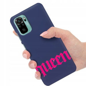 Etui Mat Granat do XIAOMI REDMI NOTE 10 4G Wzory