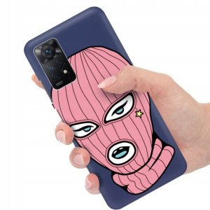 Etui Mat Granat do XIAOMI REDMI NOTE 11 PRO 5G Wz