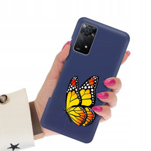 Etui Mat Granat do XIAOMI REDMI NOTE 11 PRO 5G Wz