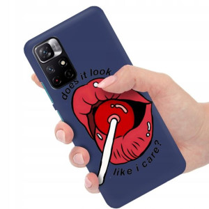 Etui Mat Granat do XIAOMI REDMI POCO M4 PRO 5G Wz