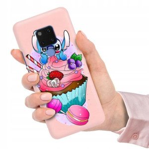 Etui Mat PUDROWY RÓŻ do HUAWEI MATE 20 Modne Wzory
