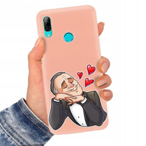 Etui MAT ŁOSOŚ do HUAWEI P SMART 2019 Serialowe Wz