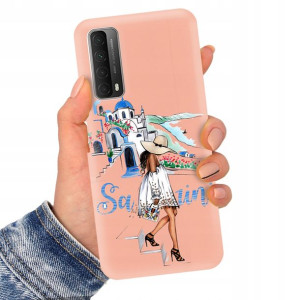 Etui MAT ŁOSOŚ do HUAWEI P SMART 2021 Serialowe Wz