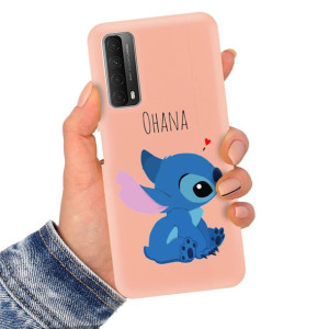 Etui Mat Łosoś do HUAWEI P SMART 2021 Stich Wzory