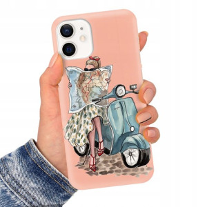 Etui MAT ŁOSOŚ do IPHONE 12 MINI Serialowe Wzory