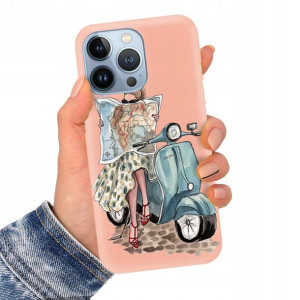 Etui MAT ŁOSOŚ do IPHONE 13 PRO Serialowe Wzory