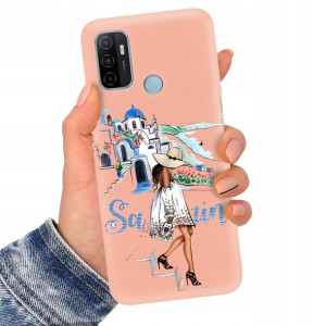 Etui MAT ŁOSOŚ do OPPO A53 2020 Serialowe Wzory