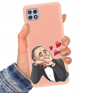 Etui MAT ŁOSOŚ do SAMSUNG A22 5G Serialowe Wzory