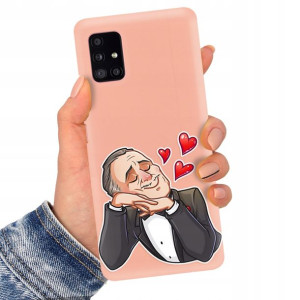 Etui MAT ŁOSOŚ do SAMSUNG A51 5G Serialowe Wzory