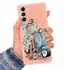 Etui MAT ŁOSOŚ do SAMSUNG S21 5G Serialowe Wzory