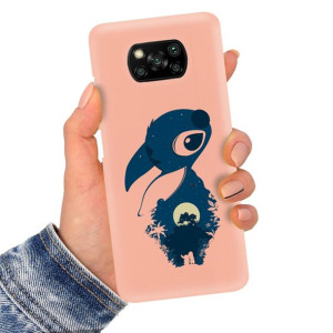 Etui Mat Łosoś do XIAOMI POCO X3 NFC Stich Wzory