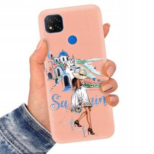 Etui MAT ŁOSOŚ do XIAOMI REDMI 9C Serialowe Wzory