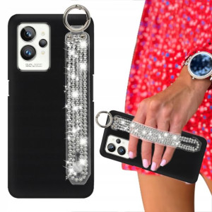 Etui Matowe + Pasek Z Cyrkoniami Do REALME GT2 5G
